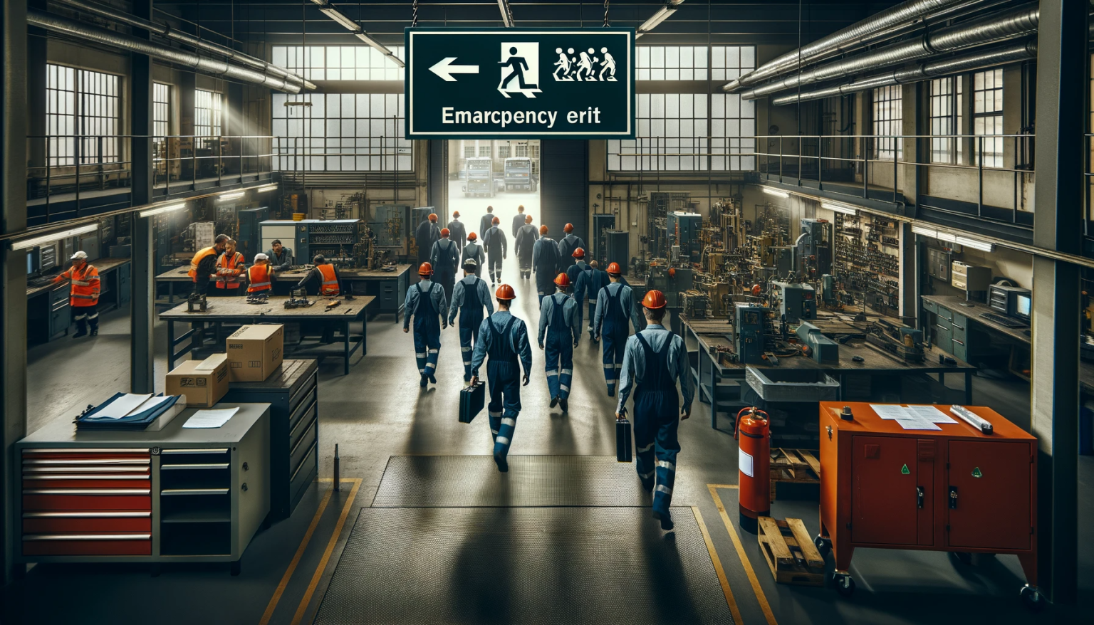 équipier de 1ère intervention évacuation formation incendie