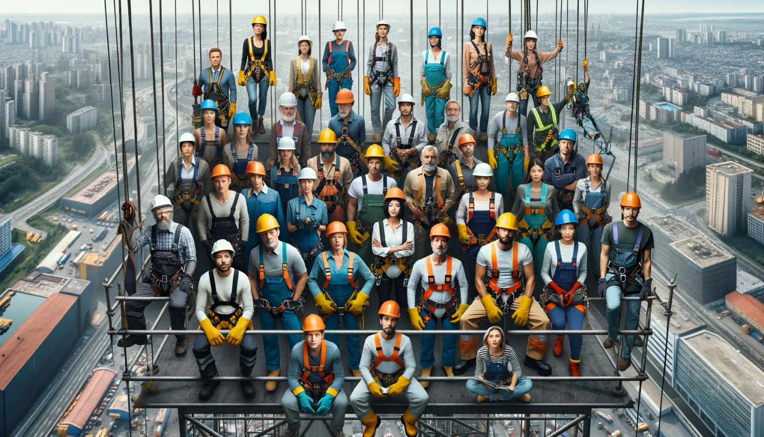 equipe travaux en hauteur à rognac et vitrolles